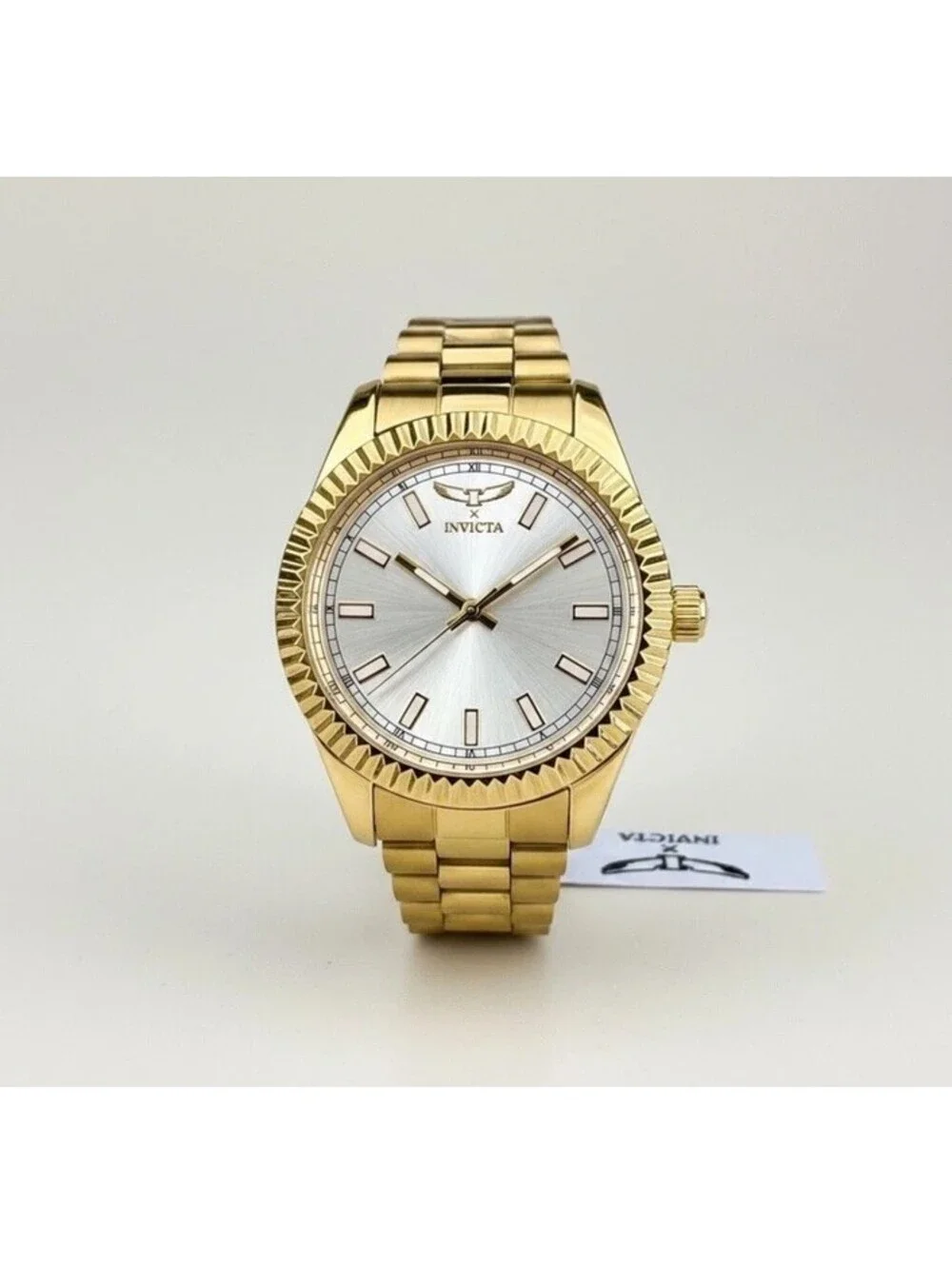 Invicta Specialty I 40mm Gold and Silver Men’s Watch 69005 Stainless Steel New